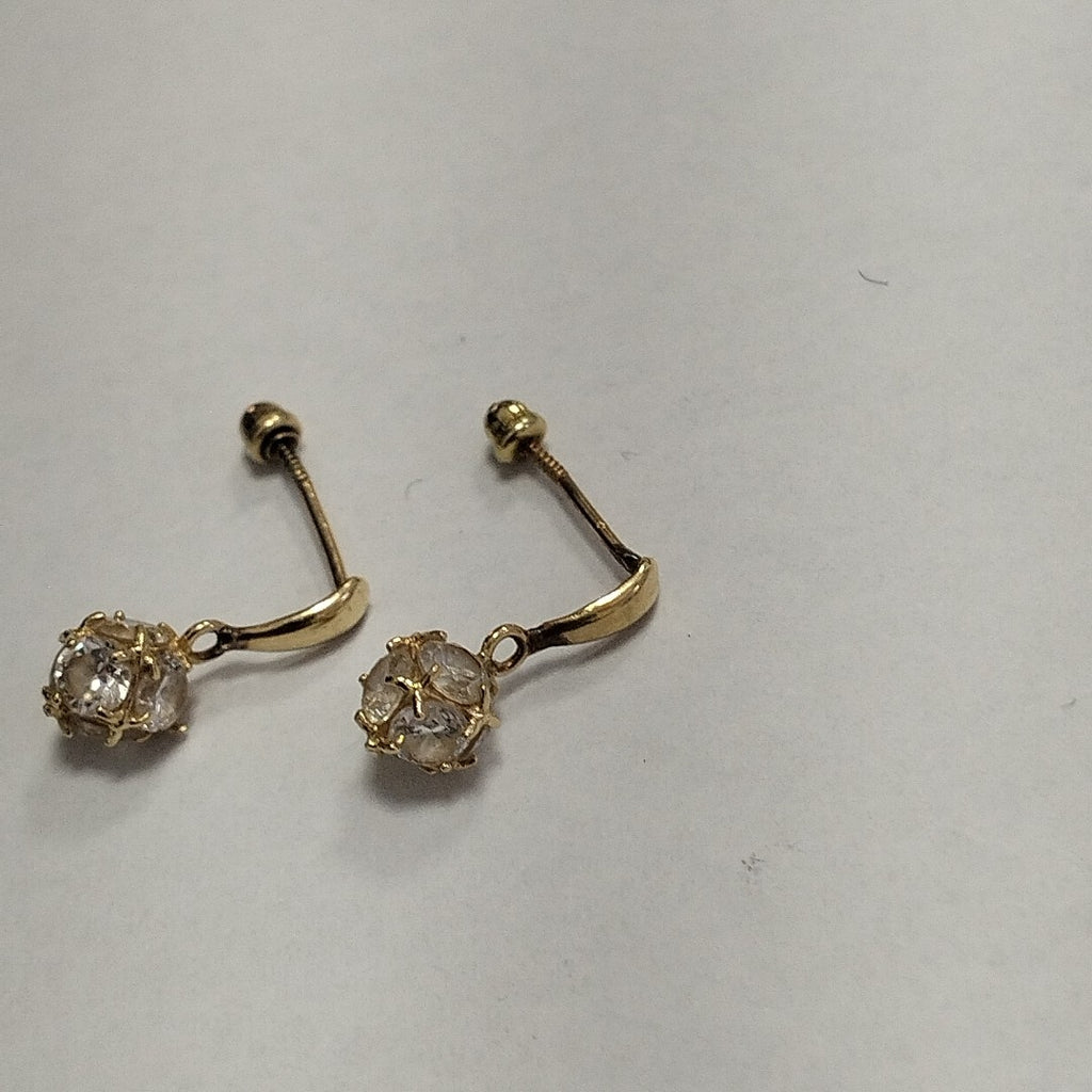 ARETES PAR ORO 14 K 1 GRMS (SEMINUEVO)