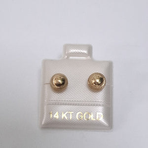 BROQUELES ORO 14K 1.1 (NUEVO)