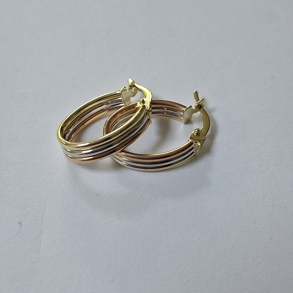 ARRACADAS ORO 14K 1.5 (NUEVO)