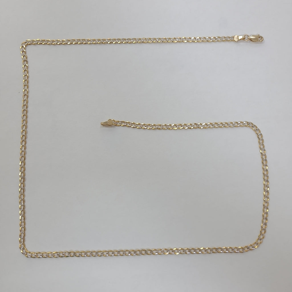 CADENA ORO, ORO COMBINADO 14 K 8.3 GRMS (SEMINUEVO)