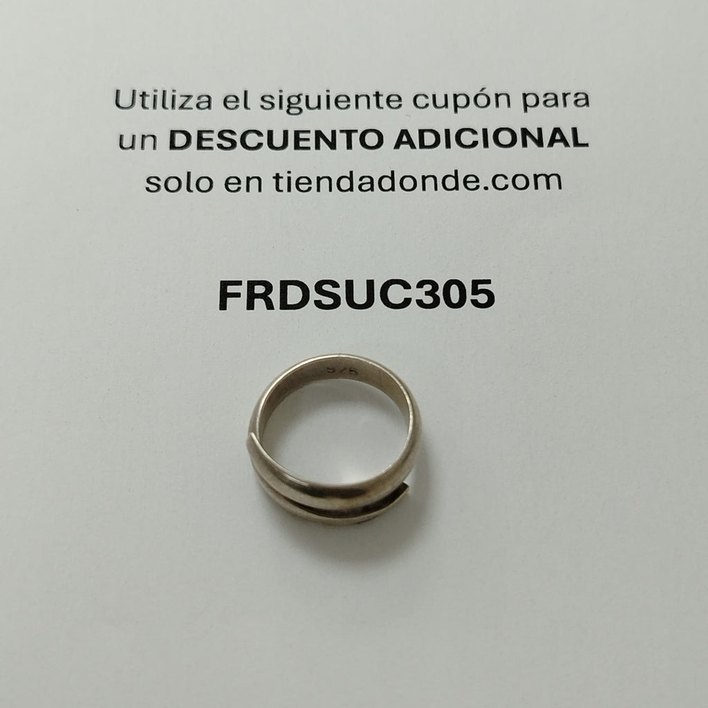 ANILLO PLATA 4.5 GRMS (SEMINUEVO)