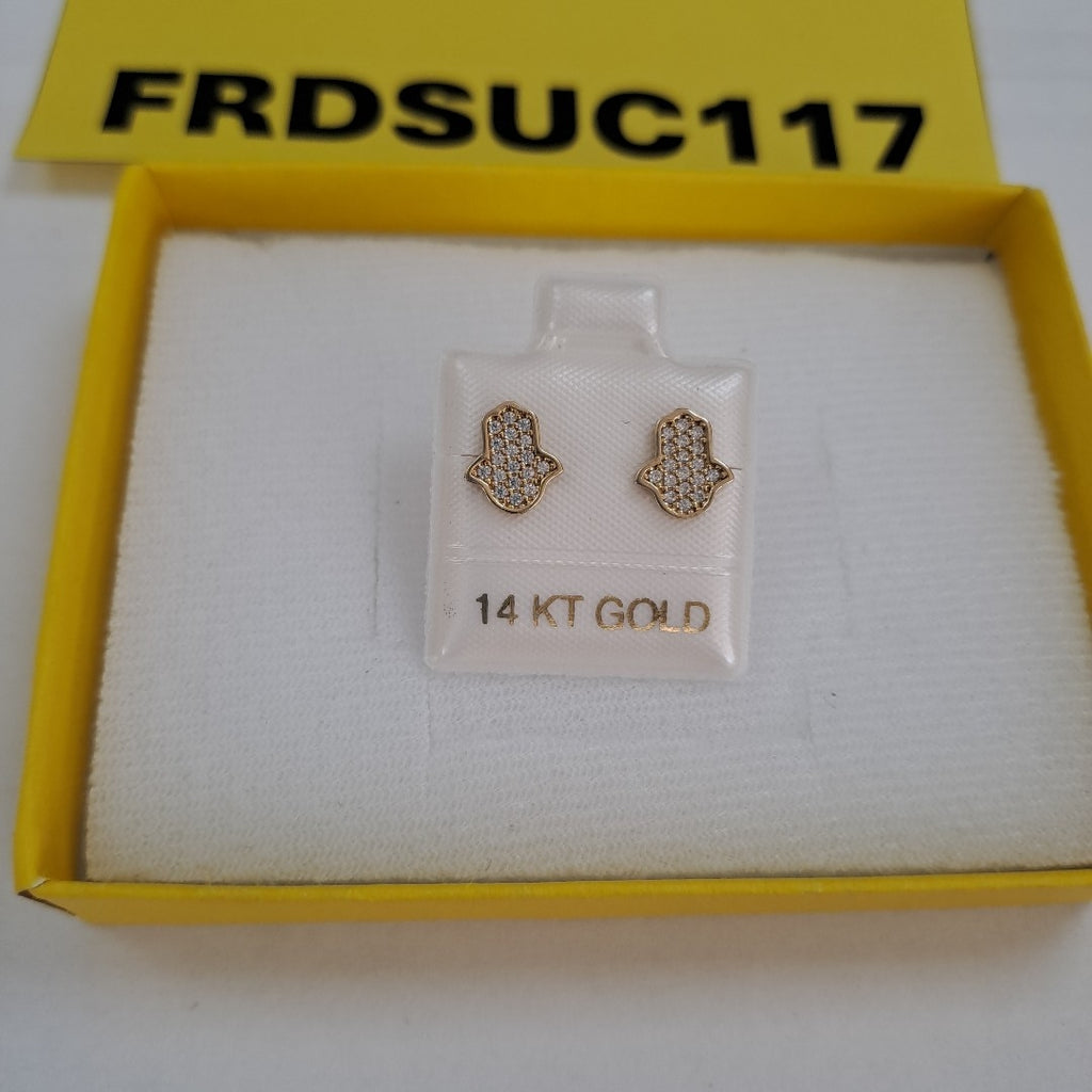 BROQUELES ORO 14K 1.3 (NUEVO)