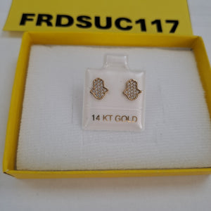BROQUELES ORO 14K 1.3 (NUEVO)