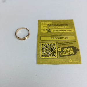 ANILLOS DAMA ORO 14K 1.6 (NUEVO)