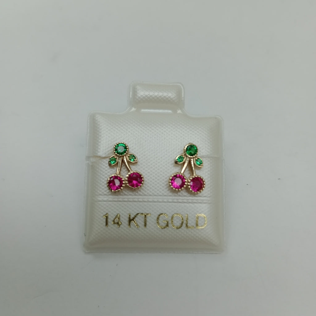 BROQUELES ORO 14K 1.1 (NUEVO)