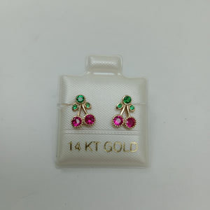 BROQUELES ORO 14K 1.1 (NUEVO)