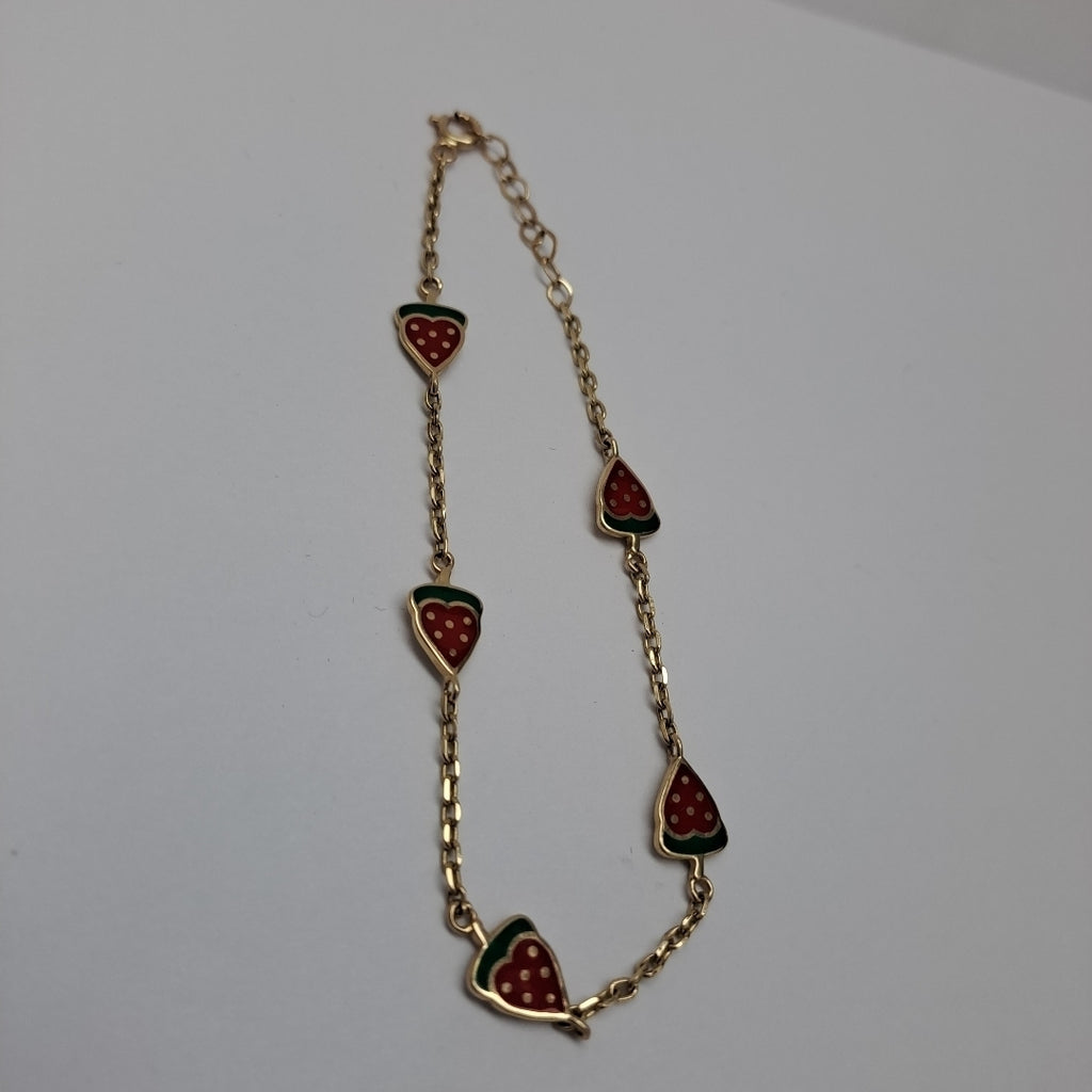 PULSERAS DAMA ORO 14K 3 (NUEVO)