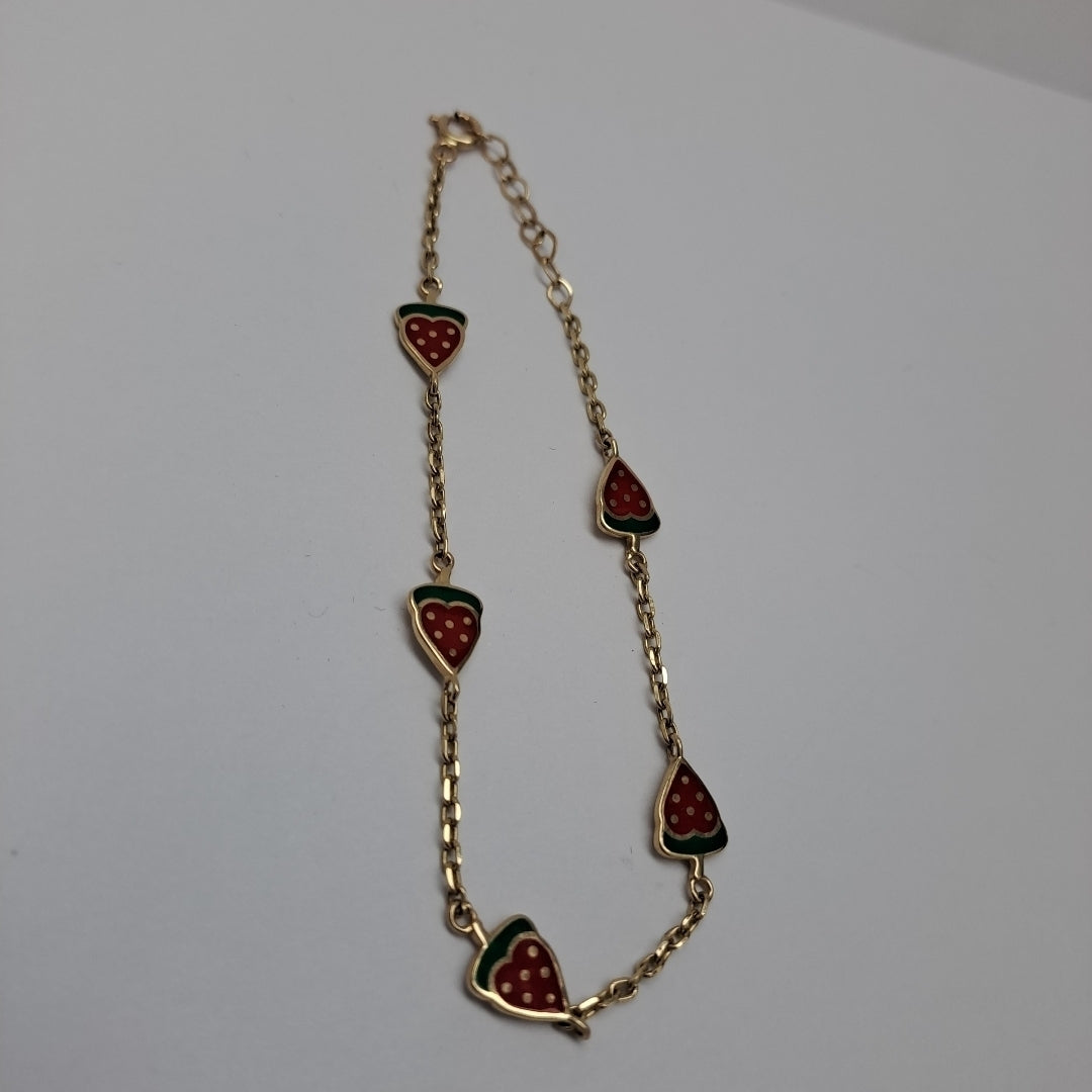 PULSERAS DAMA ORO 14K 3 (NUEVO)
