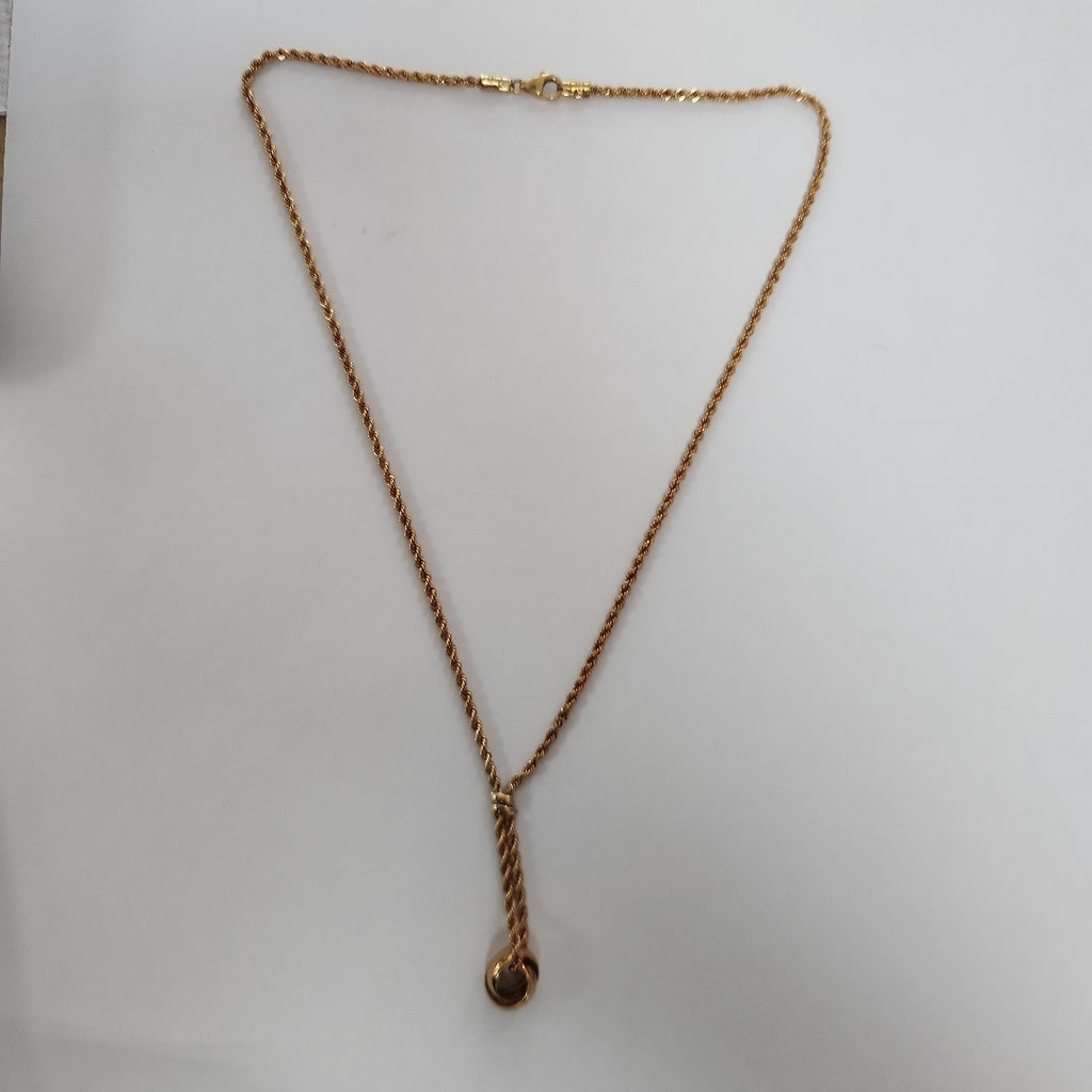 GARGANTILLA ORO 14 K 3.8 GRMS (SEMINUEVO)