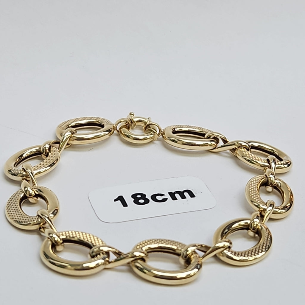PULSERAS DAMA ORO 10K 7.1 (NUEVO)