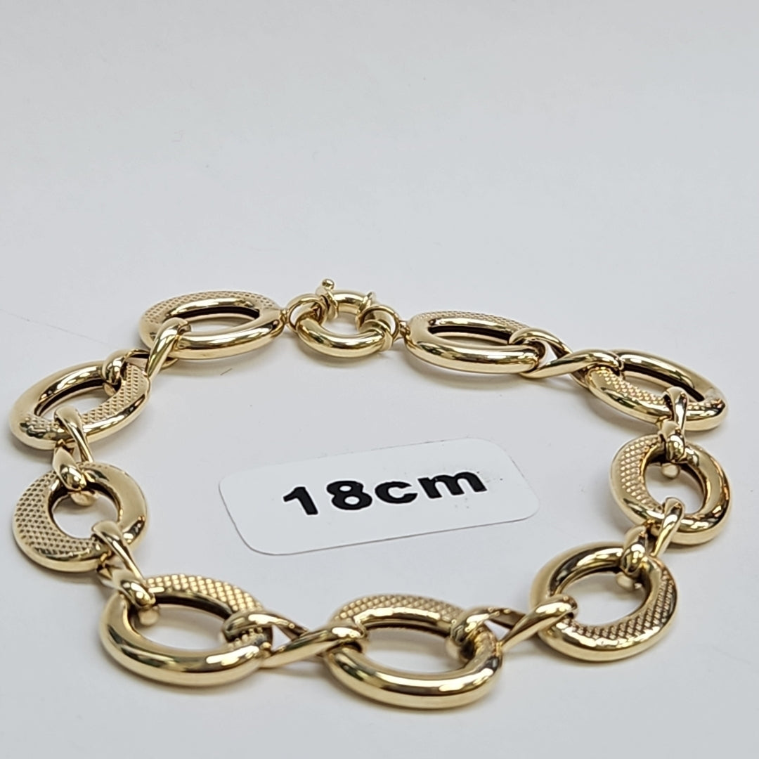 PULSERAS DAMA ORO 10K 7.1 (NUEVO)