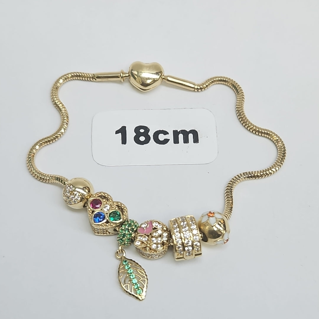 PULSERA CHARM ORO 14K 11.2 (NUEVO)