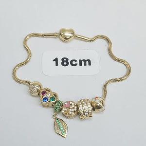 PULSERA CHARM ORO 14K 11.2 (NUEVO)
