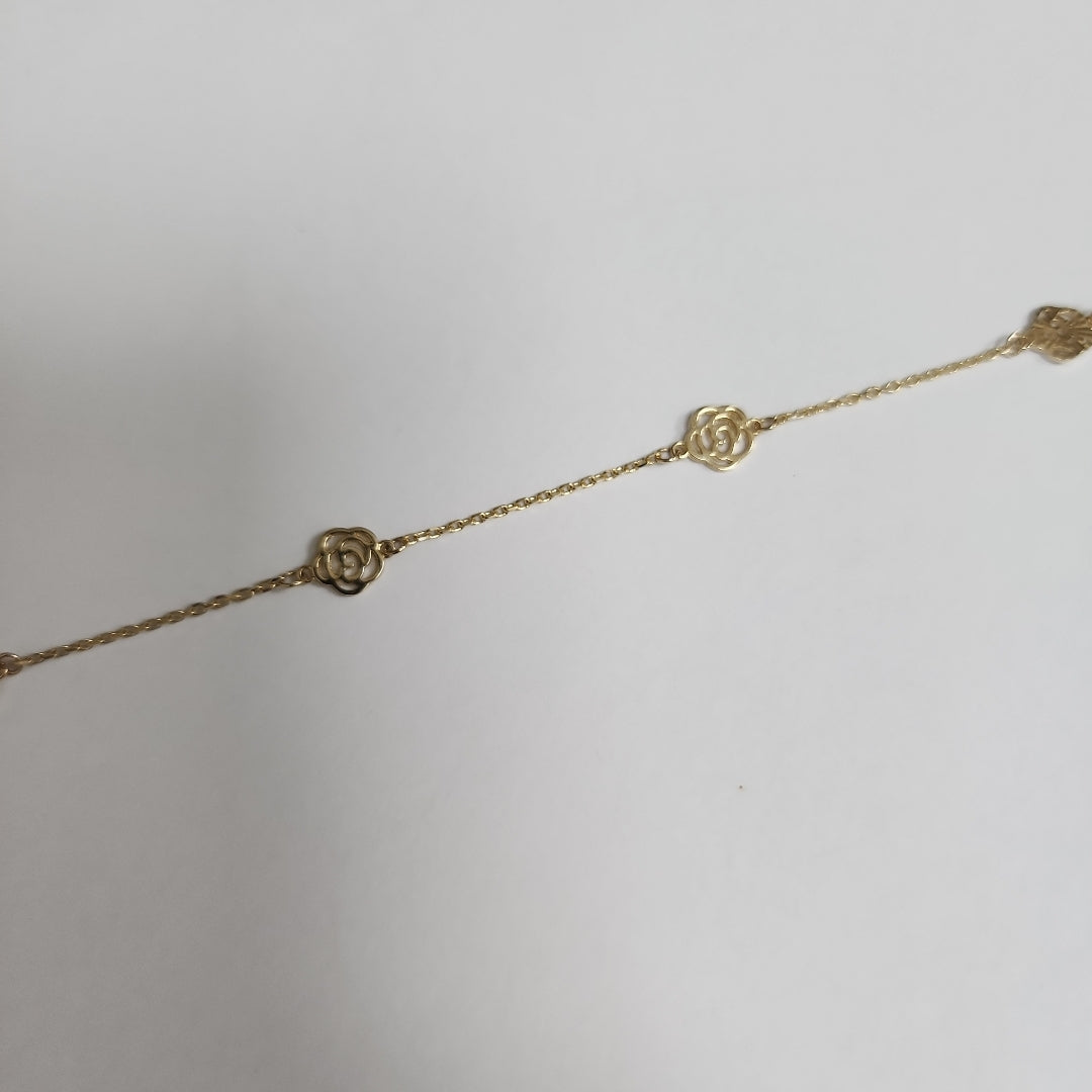 PULSERAS DAMA ORO 14K 1.2 (NUEVO)