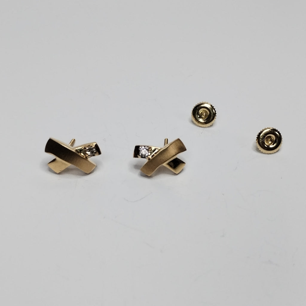 BROQUELES PAR ORO 14 K 2.9 GRMS (SEMINUEVO)