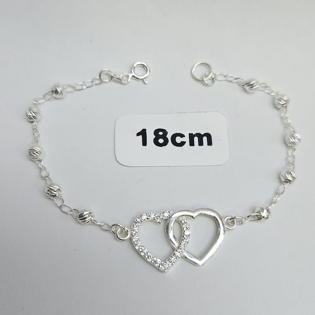 PULSERA TEJIDO TEJIDO ESPECIAL PLATA .925 18 CM 4 GR (NUEVO)