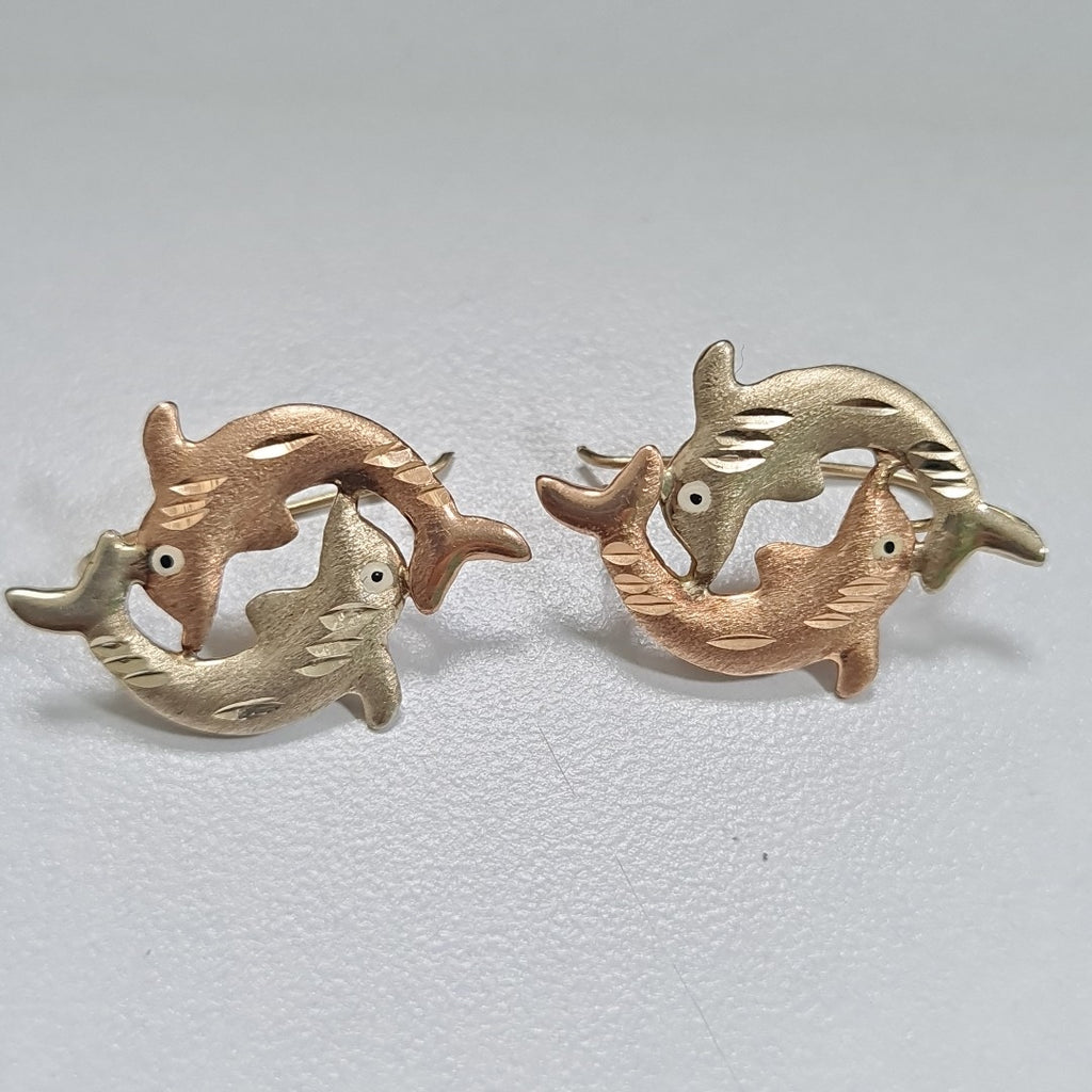 ARETES PAR ORO 10 K 1,70 GRMS (SEMINUEVO)