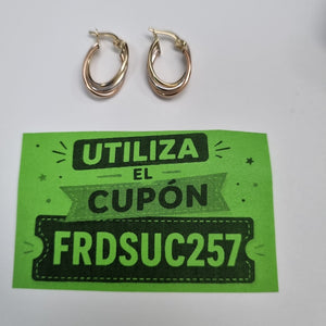 ARRACADAS ORO 14K 1.5 (NUEVO)