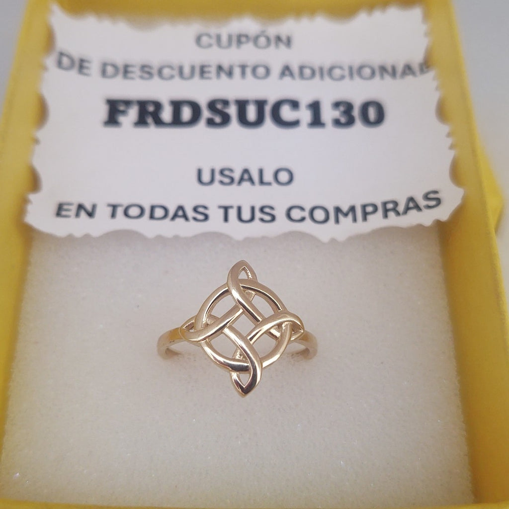 ANILLOS DAMA ORO 14K 1.5 (NUEVO)