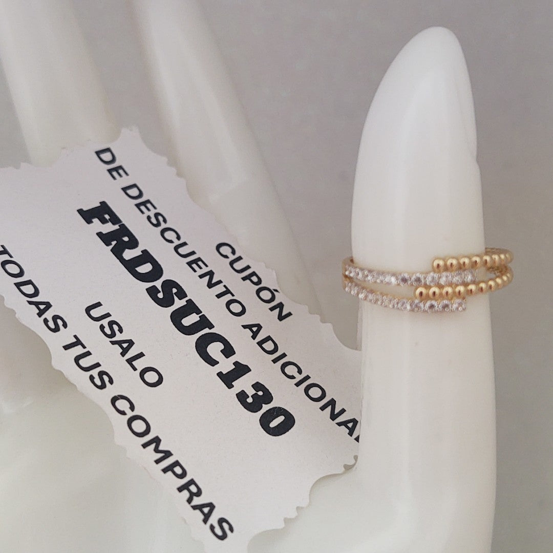 ANILLOS DAMA ORO 14K 1.5 (NUEVO)
