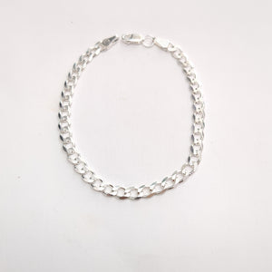 PULSERA BARBADA PLATA .925 18 CM 5.73 GR (NUEVO)