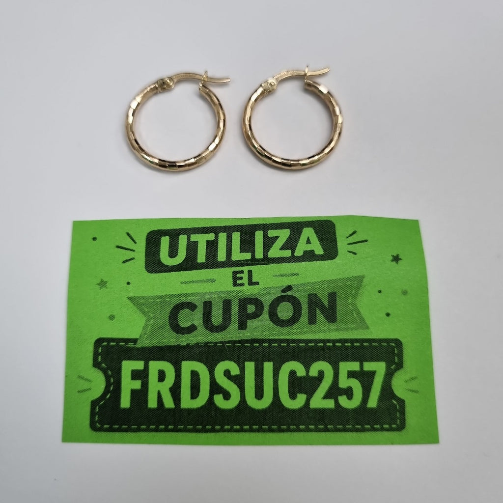ARRACADAS ORO 14K 1.6 (NUEVO)