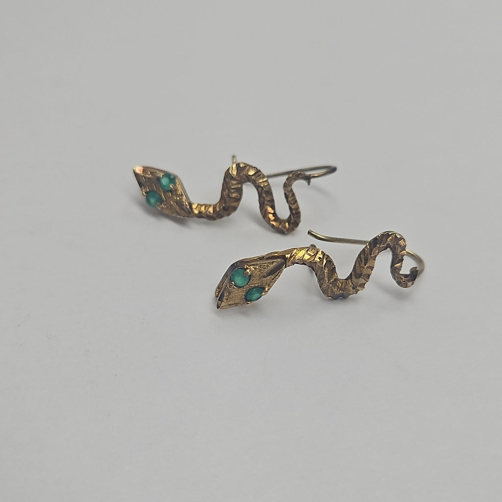 ARETES PAR ORO 8 K 2 GRMS (SEMINUEVO)