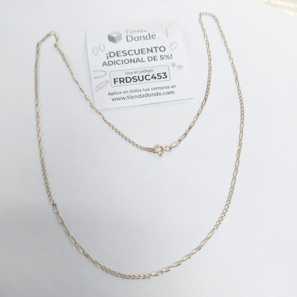 CADENA ORO 14 K 2,60 GRMS (SEMINUEVO)
