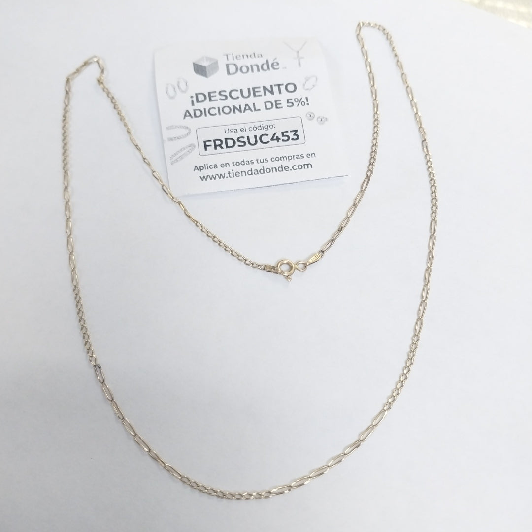 CADENA ORO 14 K 2,60 GRMS (SEMINUEVO)