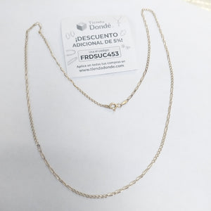 CADENA ORO 14 K 2,60 GRMS (SEMINUEVO)