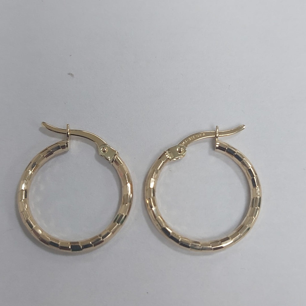 ARRACADAS ORO 14K 1.6 (NUEVO)