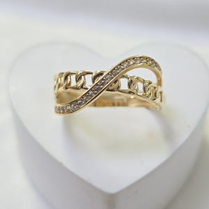 ANILLOS DAMA ORO 14K 2 (NUEVO)
