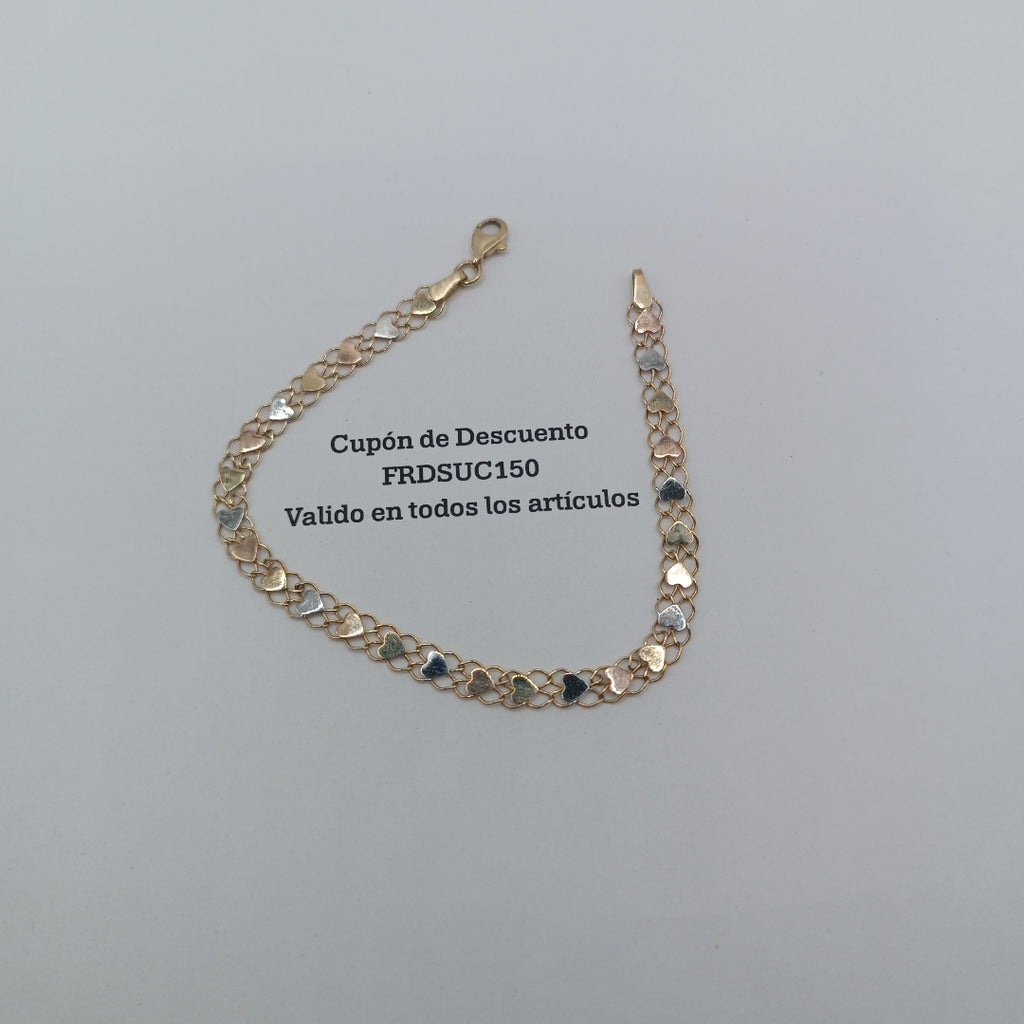 PULSERA ORO 10 K 2.6 GRMS (SEMINUEVO)