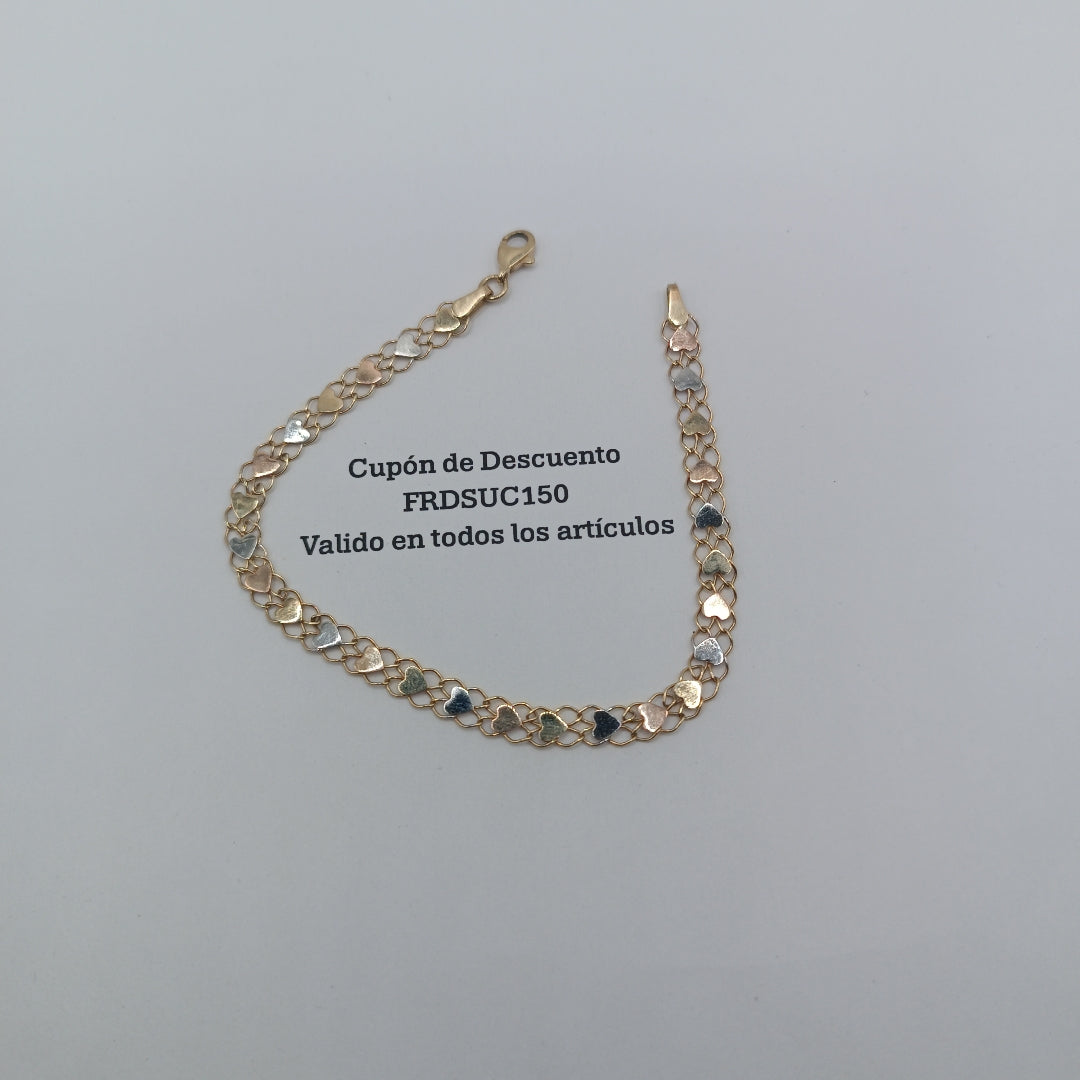 PULSERA ORO 10 K 2.6 GRMS (SEMINUEVO)