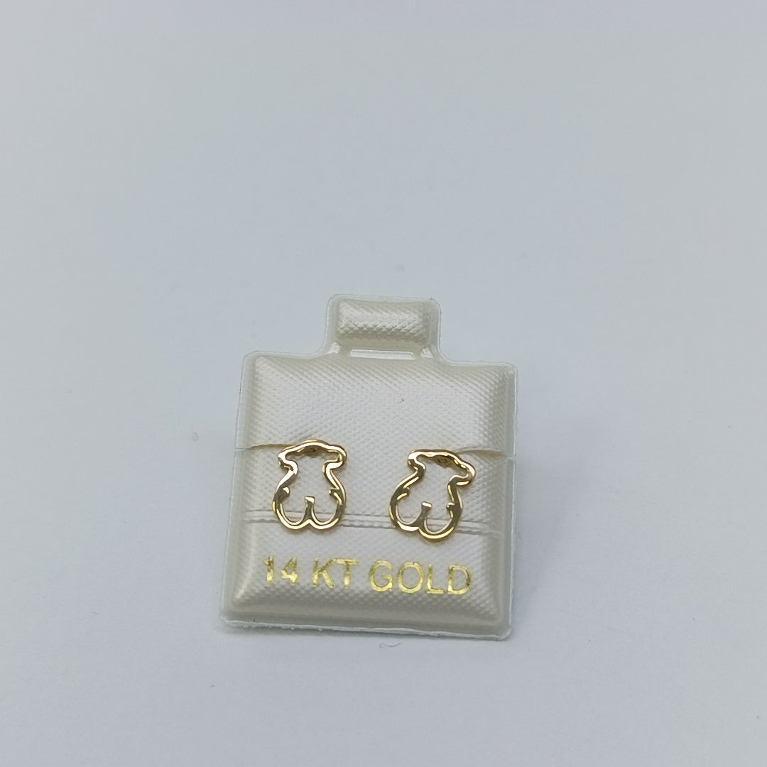 BROQUELES ORO 14K 0.7 (NUEVO)