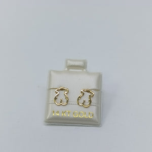 BROQUELES ORO 14K 0.7 (NUEVO)