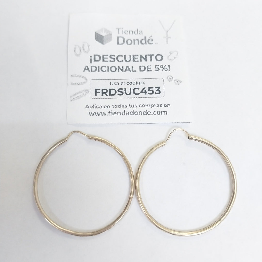 ARRACADAS PAR ORO 10 K 2.8 GRMS (SEMINUEVO)