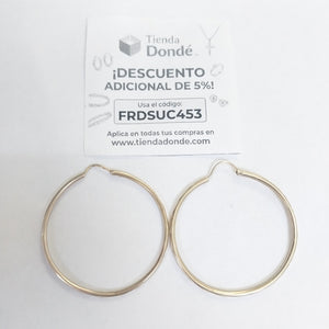 ARRACADAS PAR ORO 10 K 2.8 GRMS (SEMINUEVO)