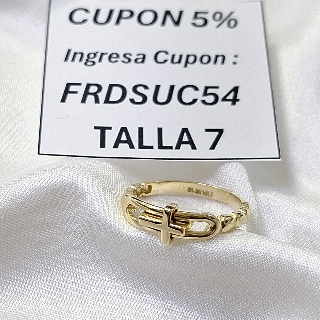 ANILLOS DAMA ORO 14K 2 (NUEVO)