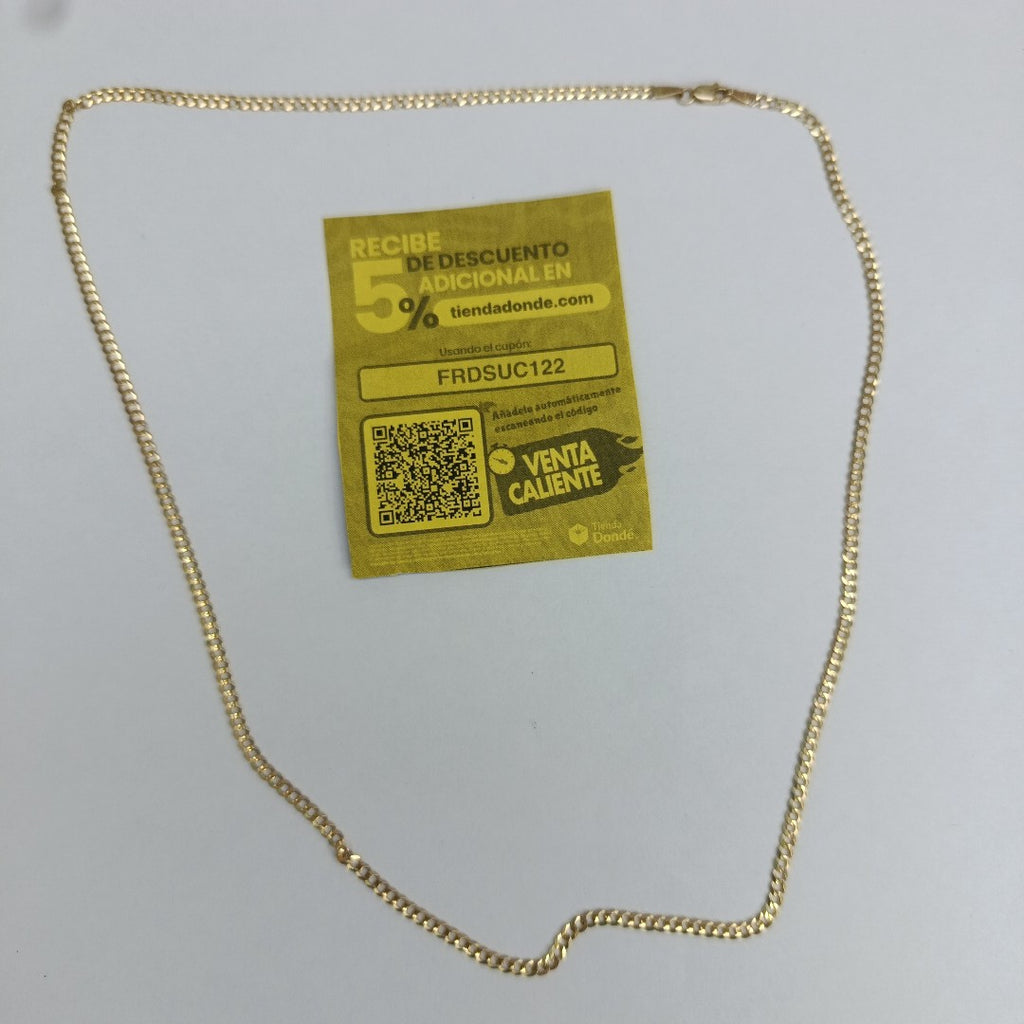 CADENA ORO 14 K 4.4 GRMS (SEMINUEVO)