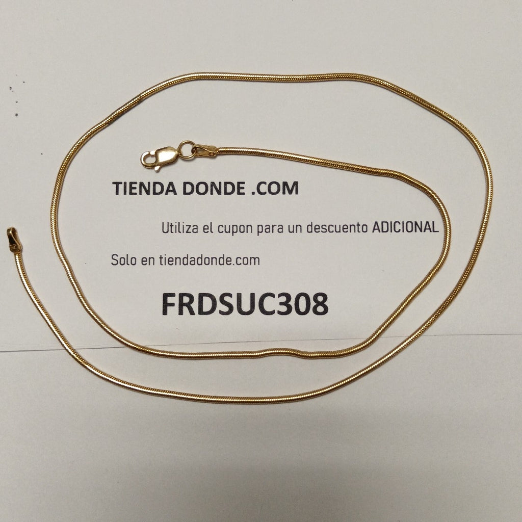 CADENA ORO 14 K 10.6 GRMS (SEMINUEVO)