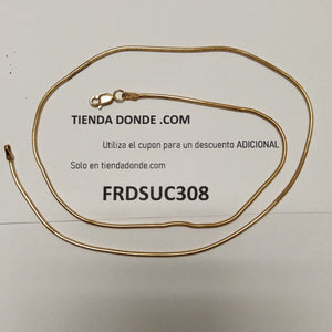 CADENA ORO 14 K 10.6 GRMS (SEMINUEVO)