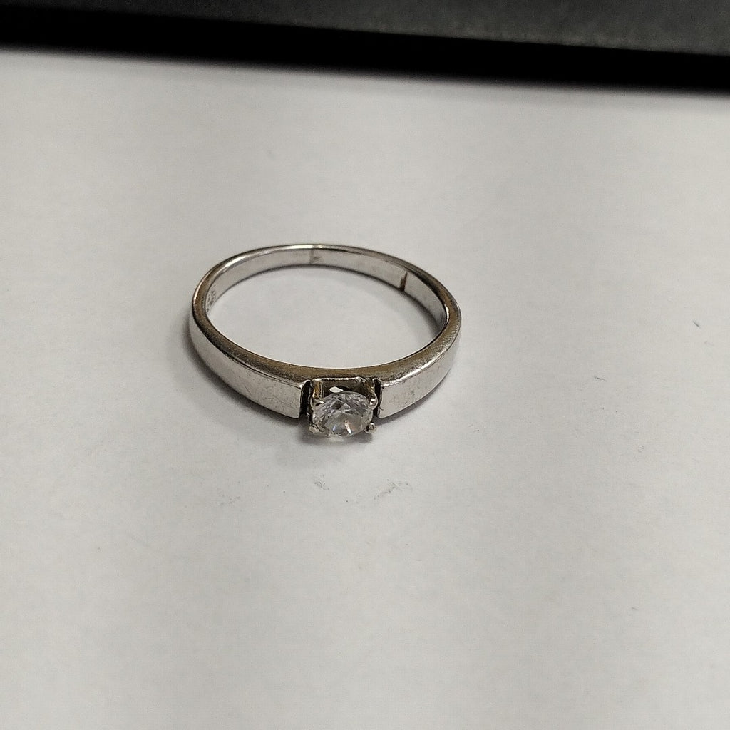 SOLITARIO ORO BLANCO 14 K 2.7 GRMS (SEMINUEVO)
