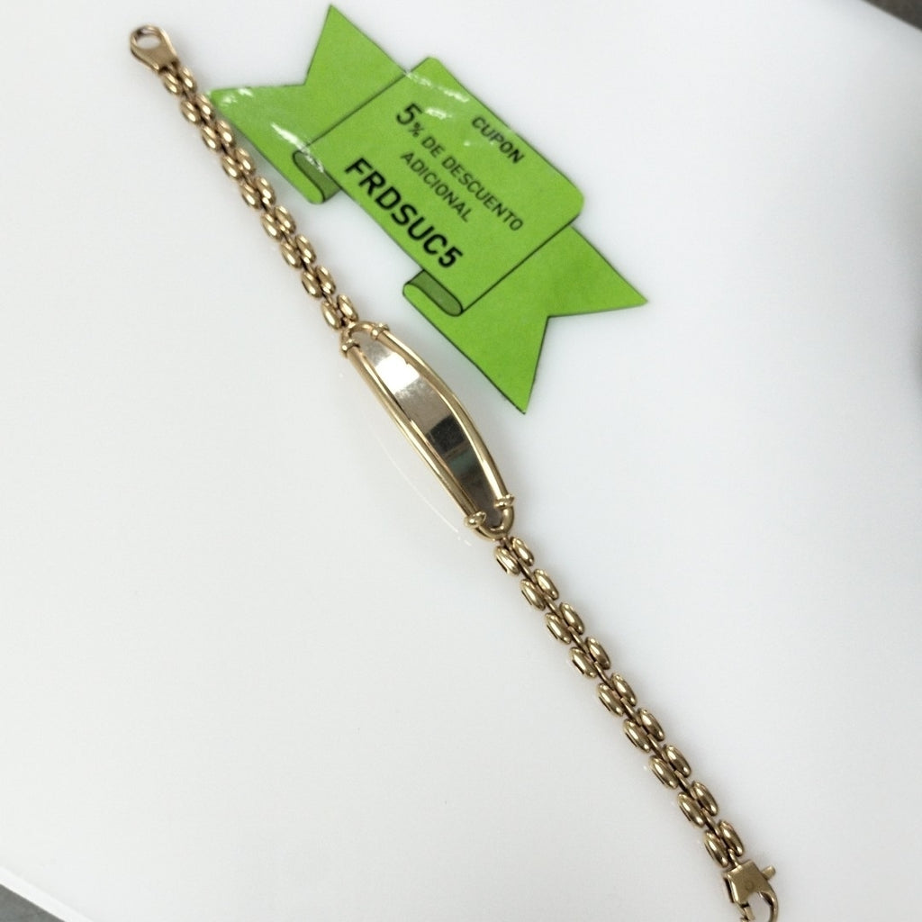 ESCLAVA ORO 14 K 11.2 GRMS (SEMINUEVO)