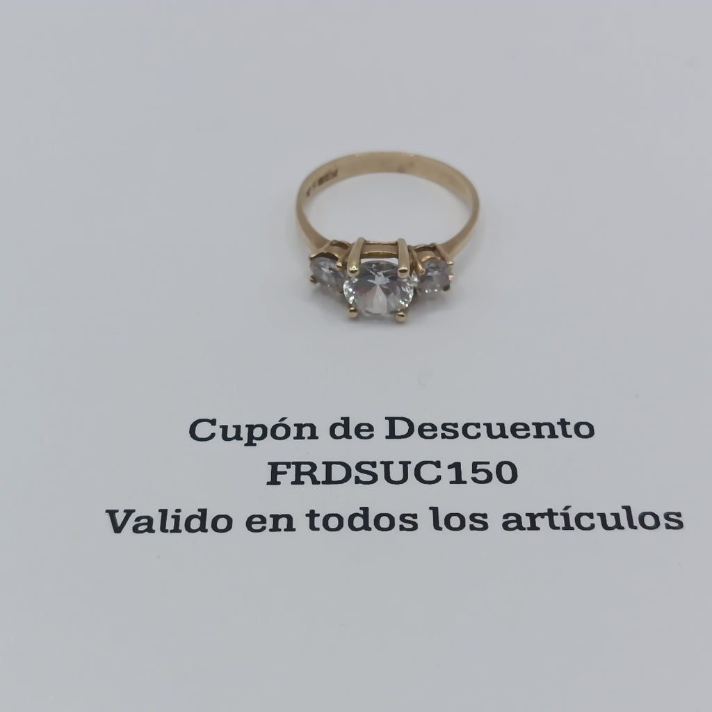 ANILLITO ORO 10 K 2.2 GRMS (SEMINUEVO)