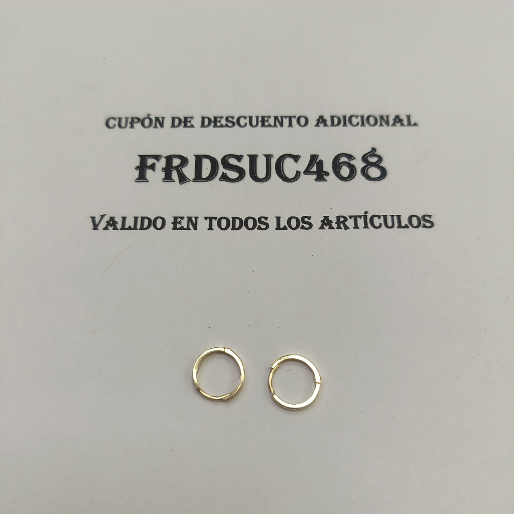 HUGGIES ORO 14K 0.9 (NUEVO)