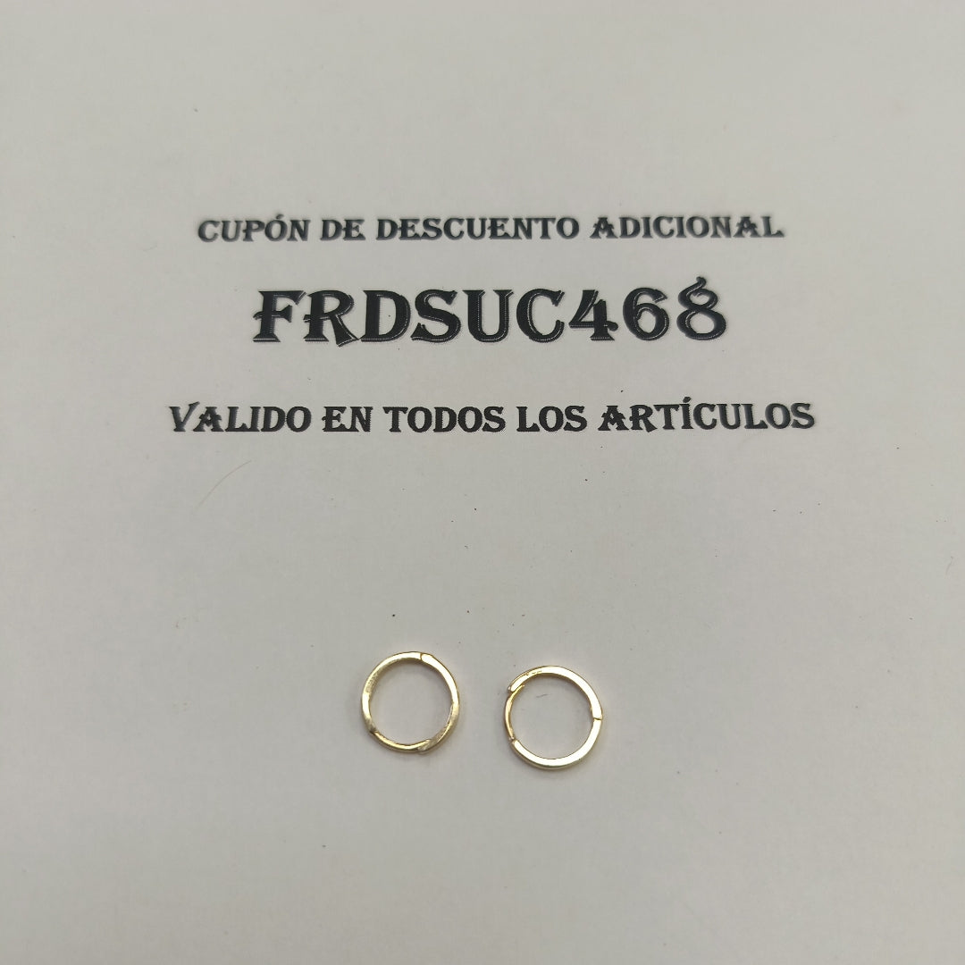 HUGGIES ORO 14K 0.9 (NUEVO)