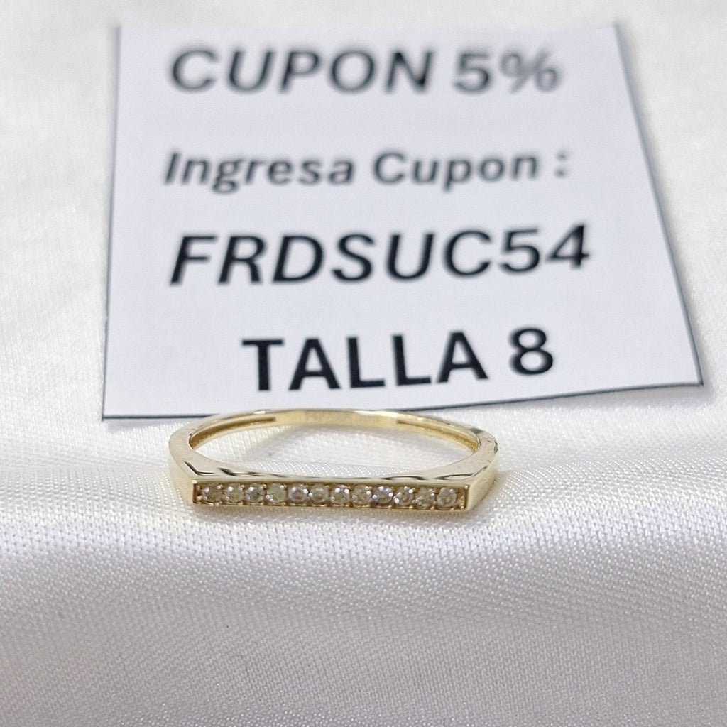 ANILLOS DAMA ORO 14K 1.4 (NUEVO)