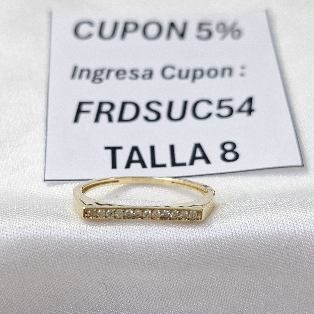 ANILLOS DAMA ORO 14K 1.4 (NUEVO)