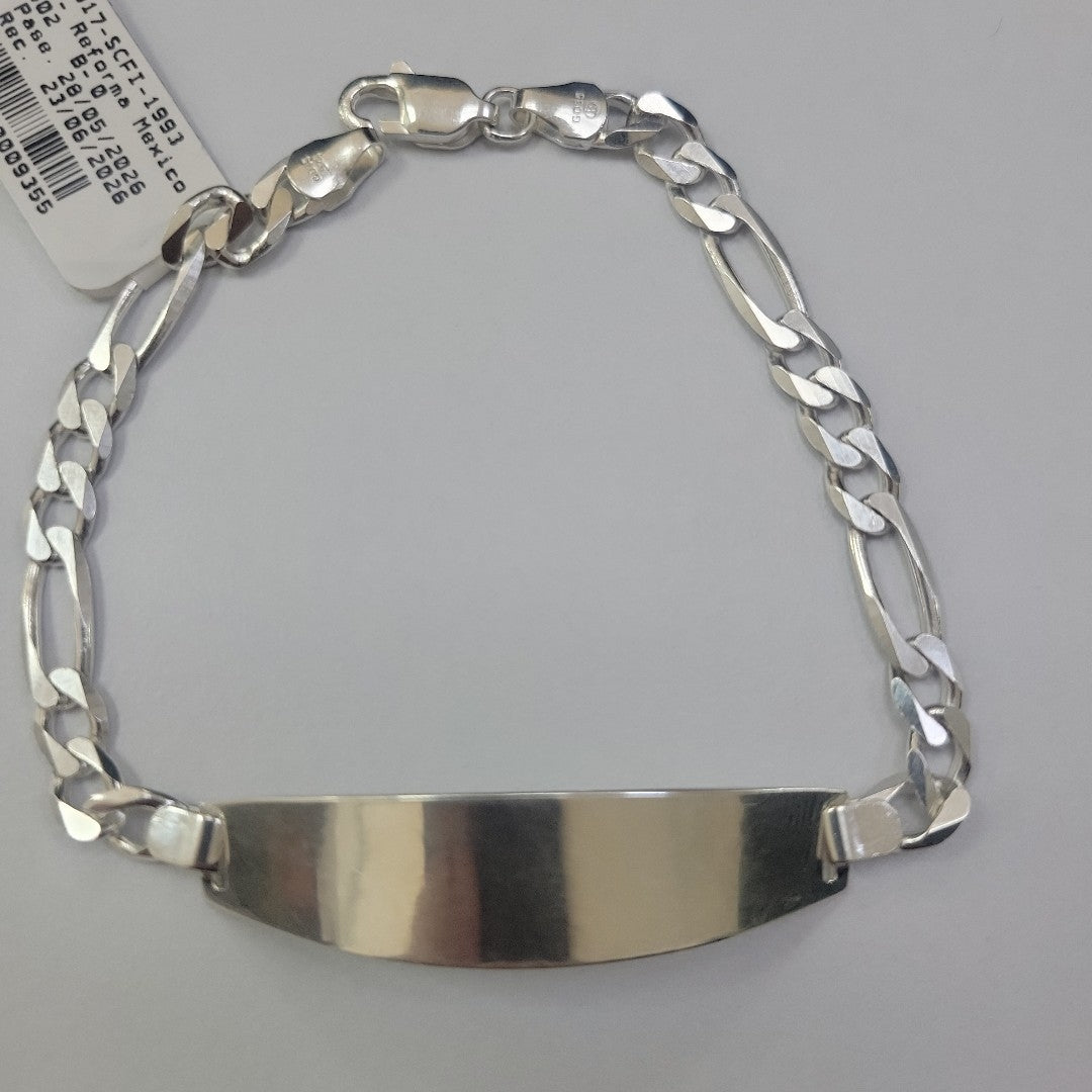 PULSERA ESCLAVA 3X1 PLATA .925 21 CM 10.22 GR (NUEVO)